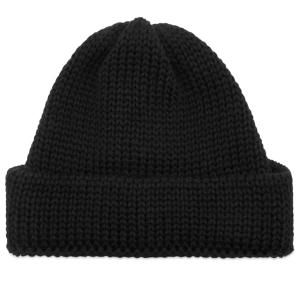 Универсальная вязаная шапка British Wool от Universal Works, черная