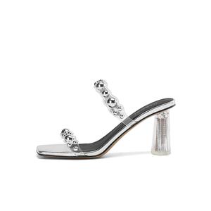 HARSON Серебряные слайдеры для женщин, цвет Silver