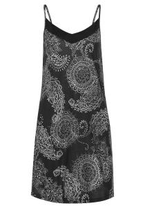 VIVANCE Пеньюар в черном цвете