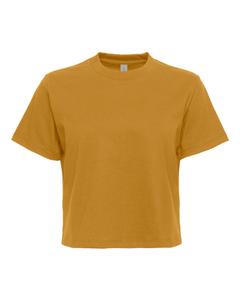 Женская футболка свободного кроя Heavyweight Next Level, цвет antique gold