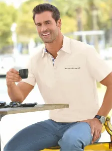 Рубашка-поло "рубашка с короткими рукавами" Marco Donati, цвет Stein