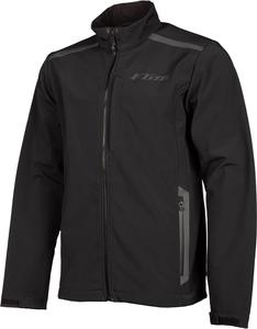 Ветрозащитная куртка KLIM Delta Soft Shell, Black - Asphalt