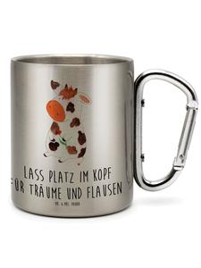 Кружка с надписью Корова в серебре Mr. & Mrs. Panda