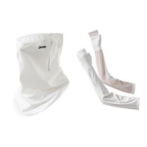 Легкая полиамидная маска для защиты от солнца Men's Jeep, белый