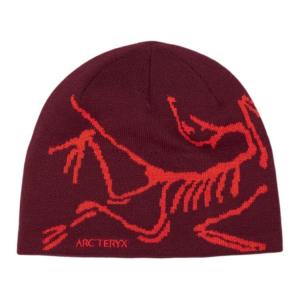 Arcteryx Бордовая вязаная шапка унисекс, Burgundy