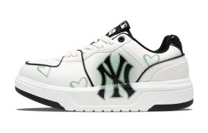 Скейтбордические кеды Chunky Liner унисекс с низким верхом белого цвета Mlb