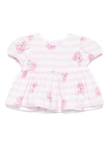 Блузка в полоску Monnalisa, розовый