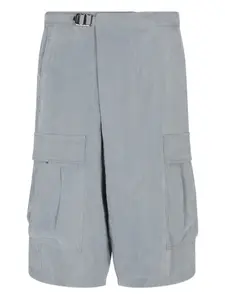 Шорты карго с пряжками Giorgio Armani, серый