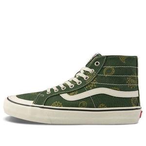 Кроссовки sk8-hi 138 decon sf 'olive green' Vans, зеленый