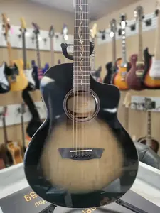 Акустическая гитара Washburn Bella Tono Studio 9 Vine CE Charcoal Burst Gloss