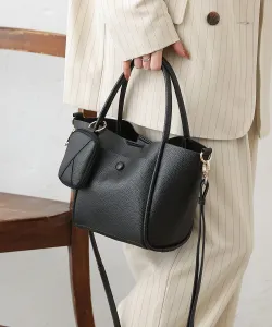 Мини-сумка-шоппер с чехлом Colony 2139, цвет Black