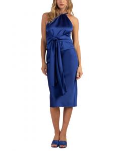 Трина Турк Мика 2 Топ Trina Turk, синий