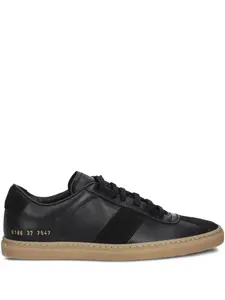 Кожаные кроссовки Common Projects, черный