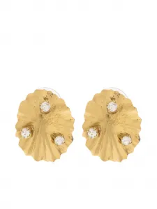 Серьги с оборками Ulla Johnson, золотистый