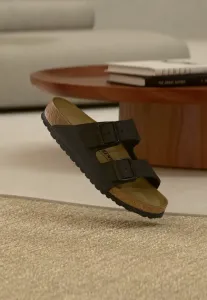 Аризонские син лео н обычные сандалии Birkenstock, Black