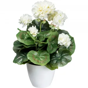 Креатив зеленый искусственный цветок «Куст герани» Creativ Green