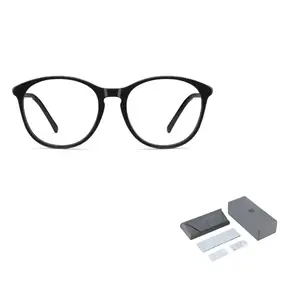 Wood Premium Пластиковая оправа Cat Eye функциональные очки Women's Black