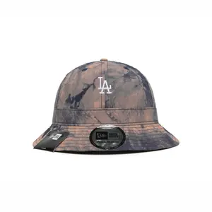 Хлопковая панама унисекс в технике тай-дай New Era, мультиколор