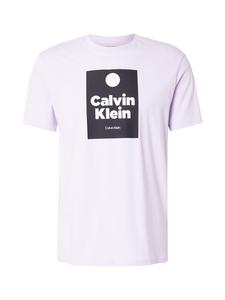 Calvin Klein Jeans Футболка в сиреневом цвете