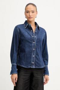 Джинсовая рубашка Boss Orange, синий