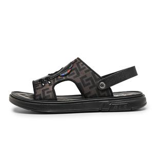 Kung Fu partners Пляжные сандалии мужские тёмно-коричневые, цвет Dark Brown