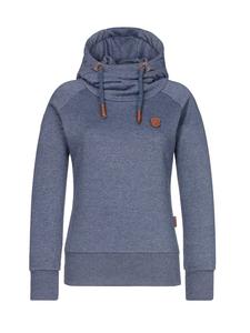 Naketano Толстовка с капюшоном Mandy Special, цвет индиго-синий меланж