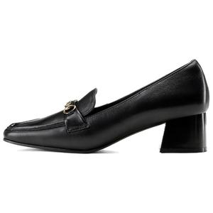 GOLDLION Лоферы женские черные