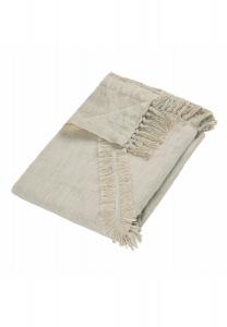 Плед Фрейя кремовый Loberon, creme