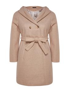 Пальто межсезонное Trendyol Curve, бежевый