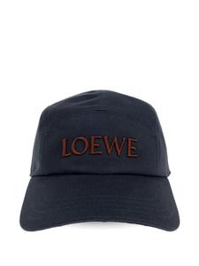 Пятипанельная кепка с вышитым логотипом LOEWE, синий