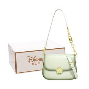 Disney Микки серия PU маленькая квадратная сумка через плечо кроссбод женская абрикосовая розовая зелёная, Green