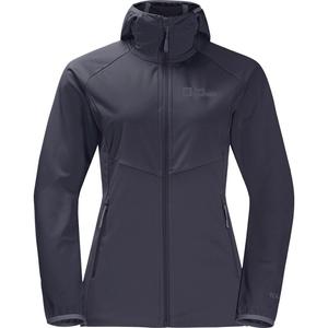 Функциональная куртка для похода софтшелл Jack Wolfskin, черный