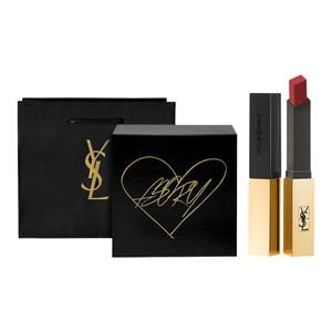 SAINT LAURENT Черный Gold Box помады матовые легко растушевываются, стойкие, не переходят, устойчивые к переносу
