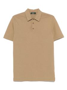 Рубашка поло Zanone, нейтральный