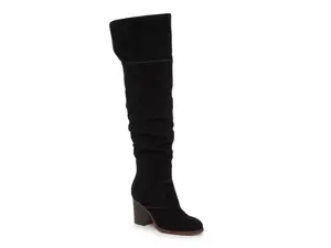 Сапоги Gio Wide Calf Over-the-Knee Boot Crown Vintage, черный
