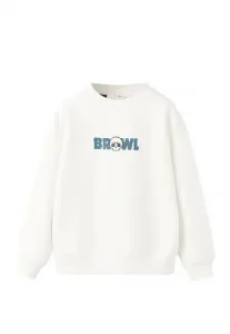 Детская толстовка Mango Kids, Gebroken Wit