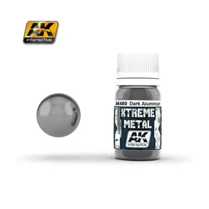 Темный алюминий (30 мл), Paint - Xtreme Metal (AK-Interactive)