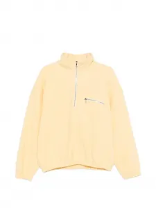 Свитшот с карманом на молнии Rier, желтый