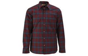 Burberry Бордовая мужская рубашка