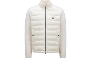 Пуховик мужской белый Moncler