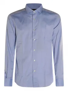 Хлопковая рубашка с длинными рукавами Glanshirt, синий