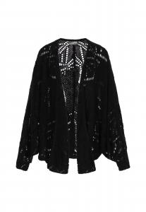 DreiMaster Vintage Вязаный кардиган 'Vintage' в черном цвете