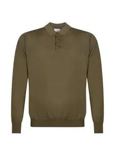 Рубашка поло с воротником Paolo Pecora, зеленый