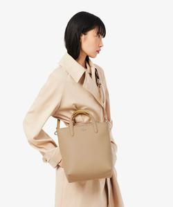 Вертикальная сумка-тоут/сумка через плечо Anna, двусторонняя.