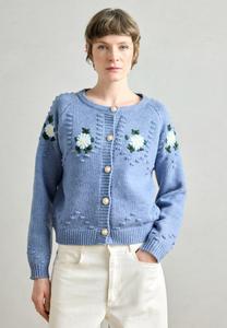 Кардиган Lollys Laundry CARDIGAN, Blue Melange/Blue