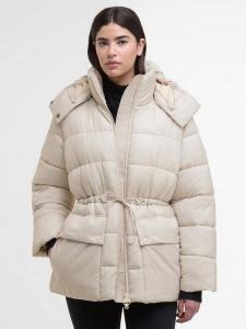 Международная куртка-пуховик Lisbon Barbour, Cream