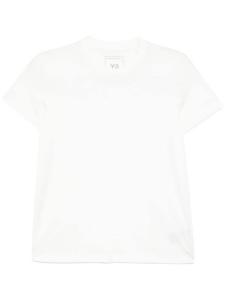 Футболка из хлопка с логотипом Y-3, белый
