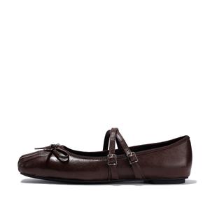 Туфли Мэри Джейн женские BELLALILY, Coffee