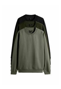 Толстовка THE SET 3 PACK, Black Green/Black