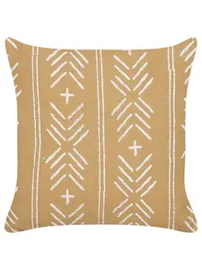 Декоративная подушка Beliani Deko BANYAN, цвет beige/weiß